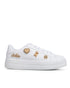Tenis Blanco Básico Dijes Dorados 9814